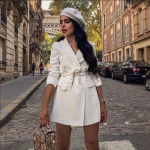 White blazer